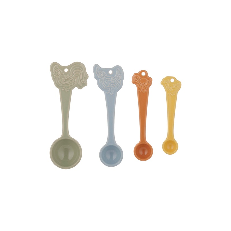 Mason Cash Home To Roost Measuring Spoons Set of 4