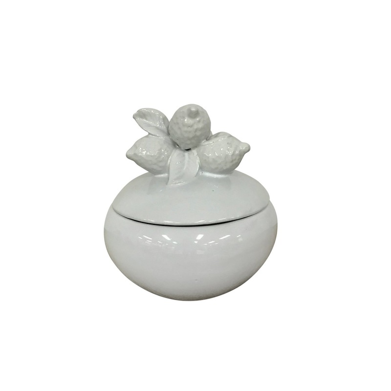 Mode Lemon White Jar 18cm x 20cm