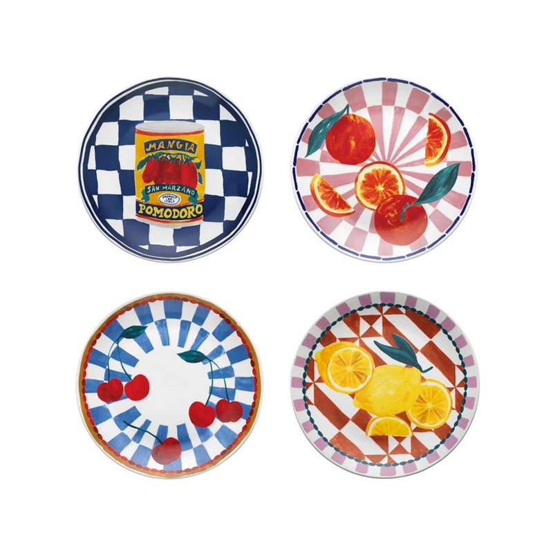 Porto Valentina Side Plate 20cm (Set of 4)