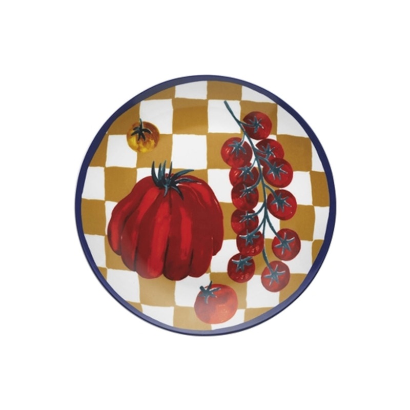 Porto Valentina Side Plate Tomato 20cm