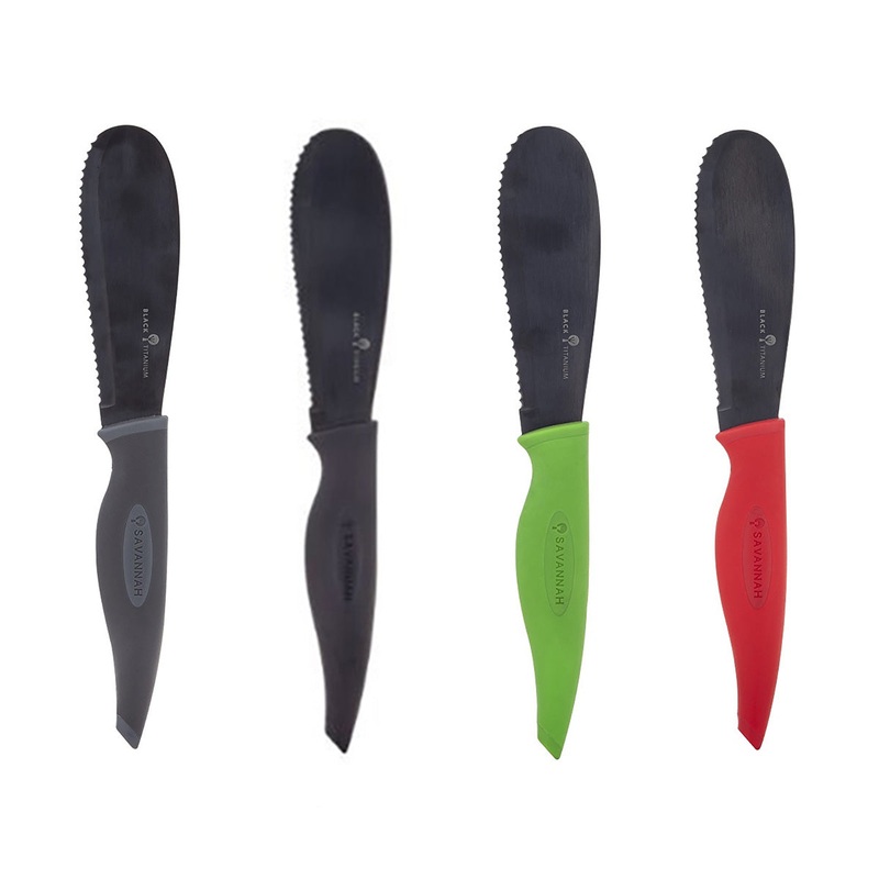 Savannah Titanium Serrated Sandwich Knife Assorted (price per item)