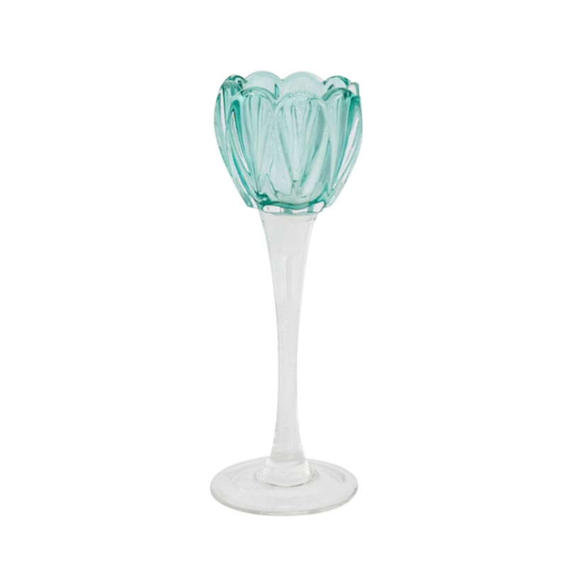 Swing Gifts Verity Stem Flower Votive Mint Large 21cm