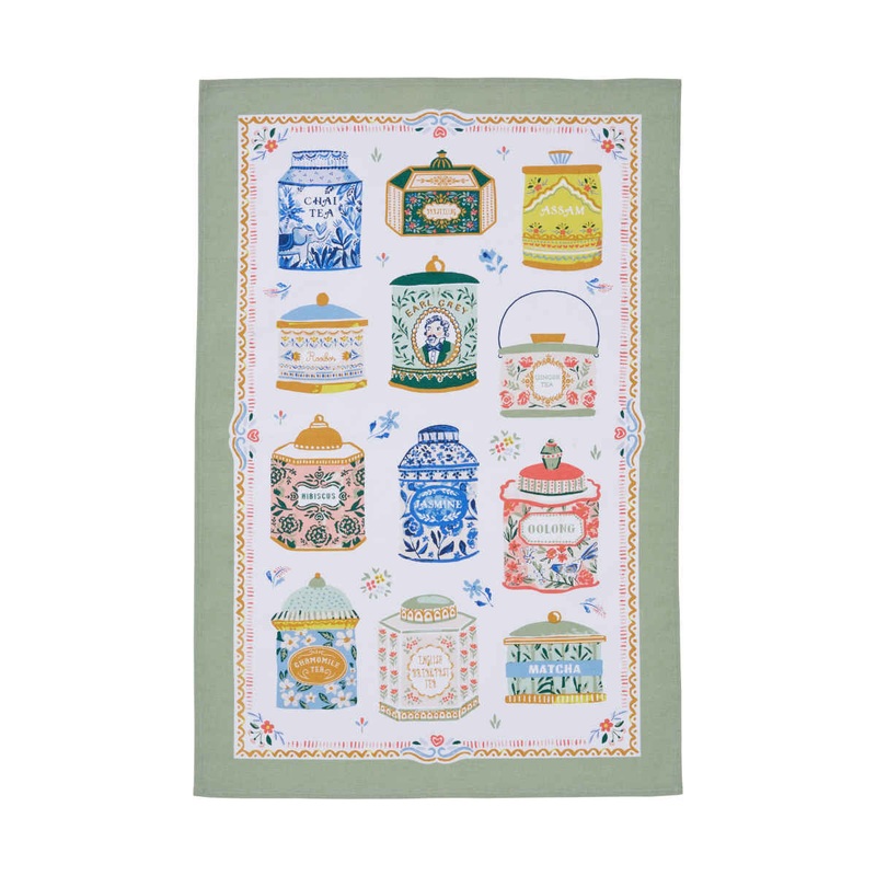 Ulster Weavers Tea Tins Tea Towel