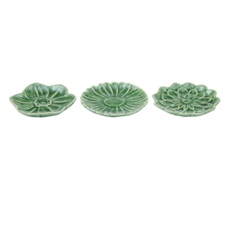 Fleurette Ceramic Trinket Dish 13cm Assorted (price per item)