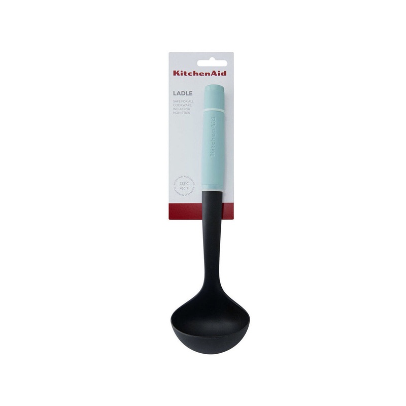 KitchenAid Classic Plastic Soft Grip Ladle Mineral Water