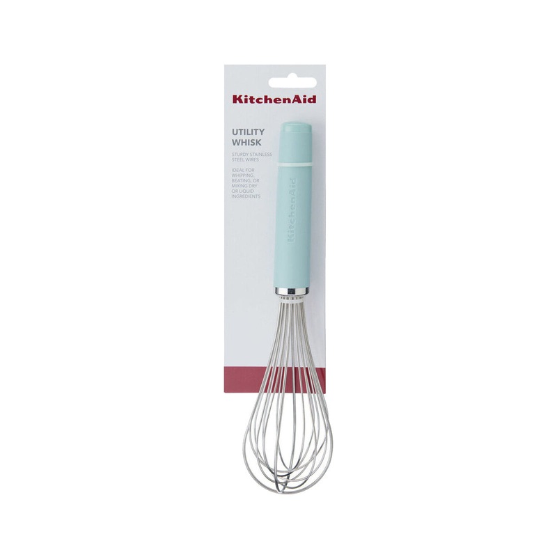 Kitchenaid Classic Soft Grip Metal Utility Whisk Mineral Water