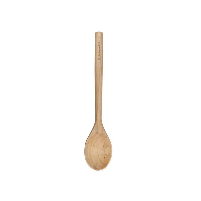 KitchenAid Solid Basting Spoon Maple Wood