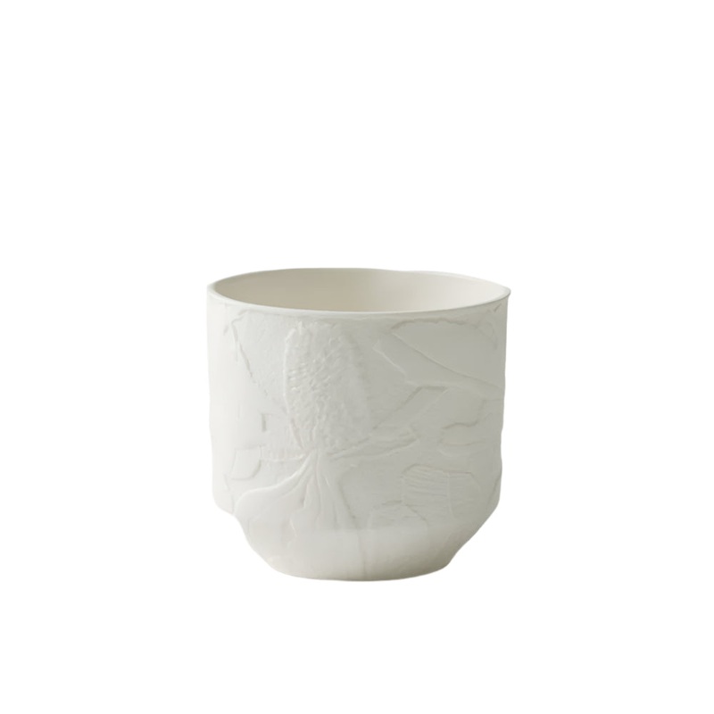 Pilbeam Living Banksia Planter Pot White Small 10x10cm