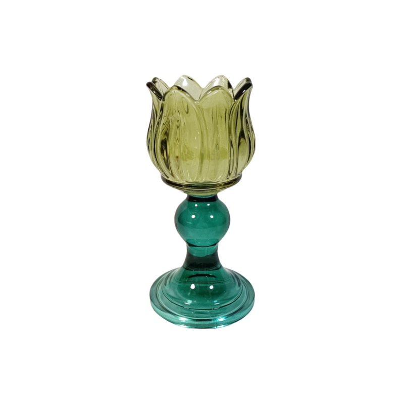 Swing Gifts Zina Flower Votive Green/Sage 16cm