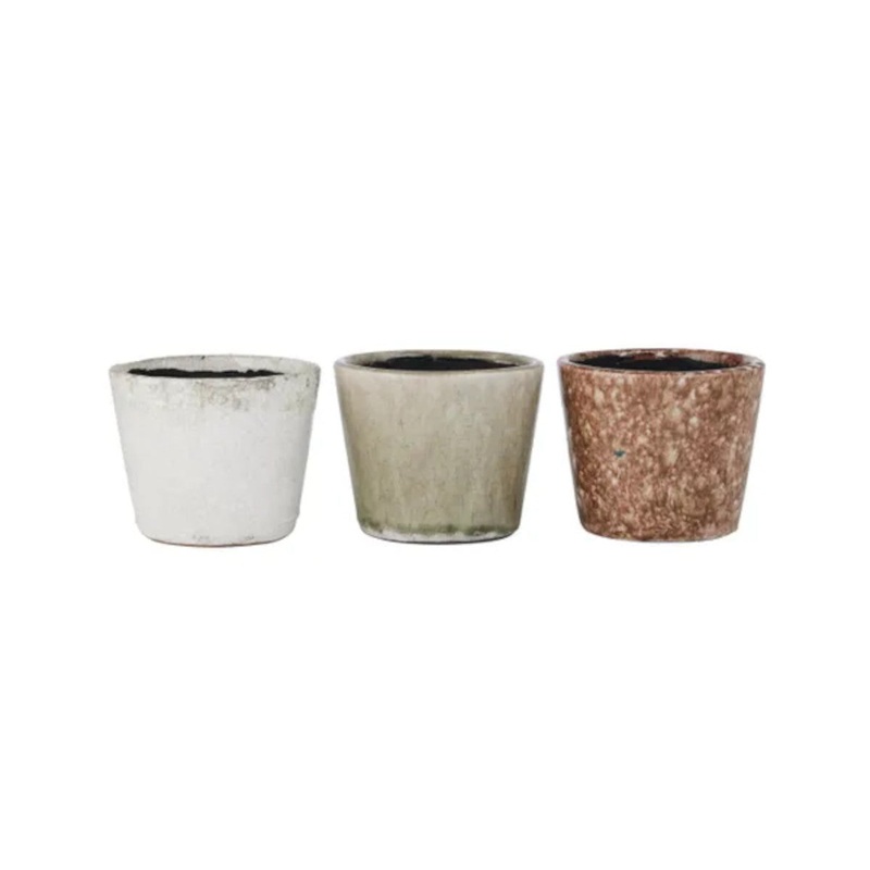 Triad Natural Ceramic Pots 14 x 12cm Assorted (price per item)
