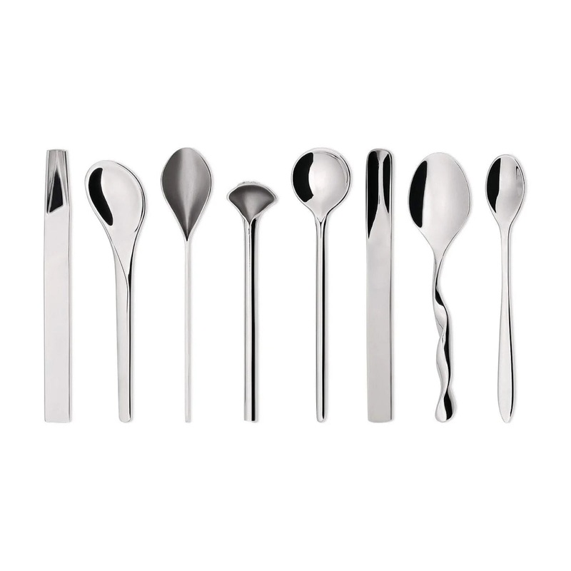 Alessi Coffee Spoons Set of 8