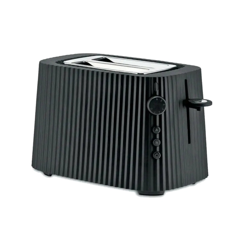 Alessi Pliss Toaster 2 Slice Black