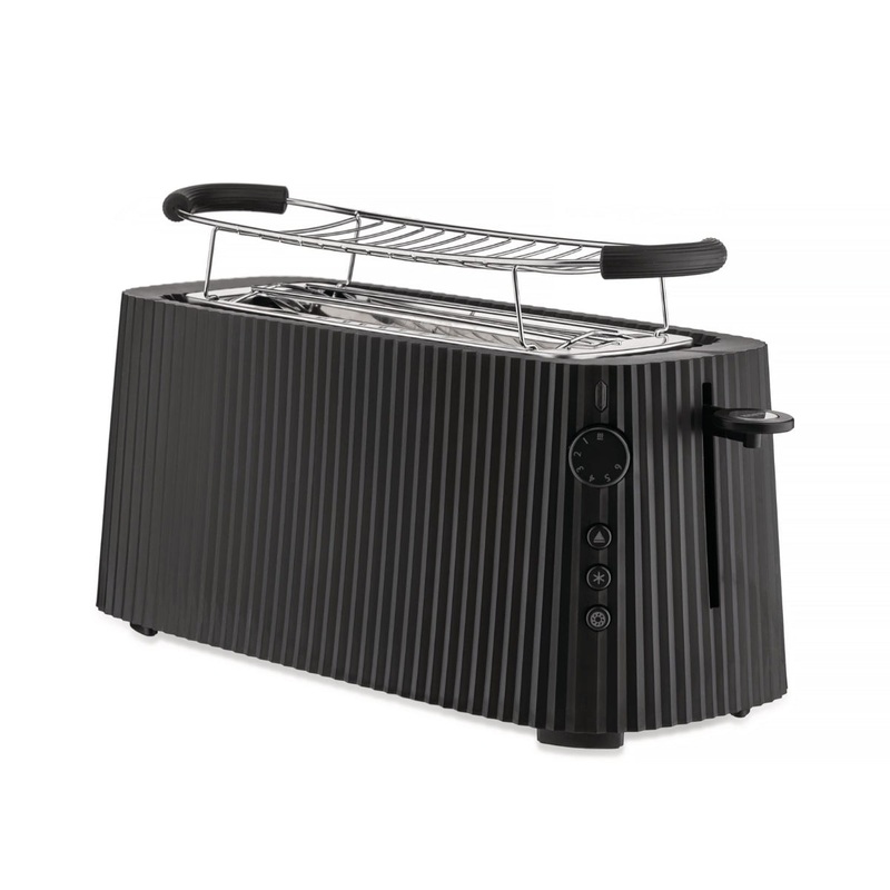Alessi Pliss Toaster 4 Slice Black