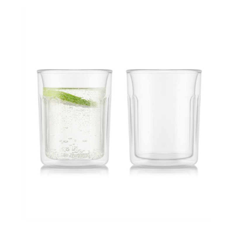 Bodum Chicago Double Wall Glass 200ml (Set of 2)