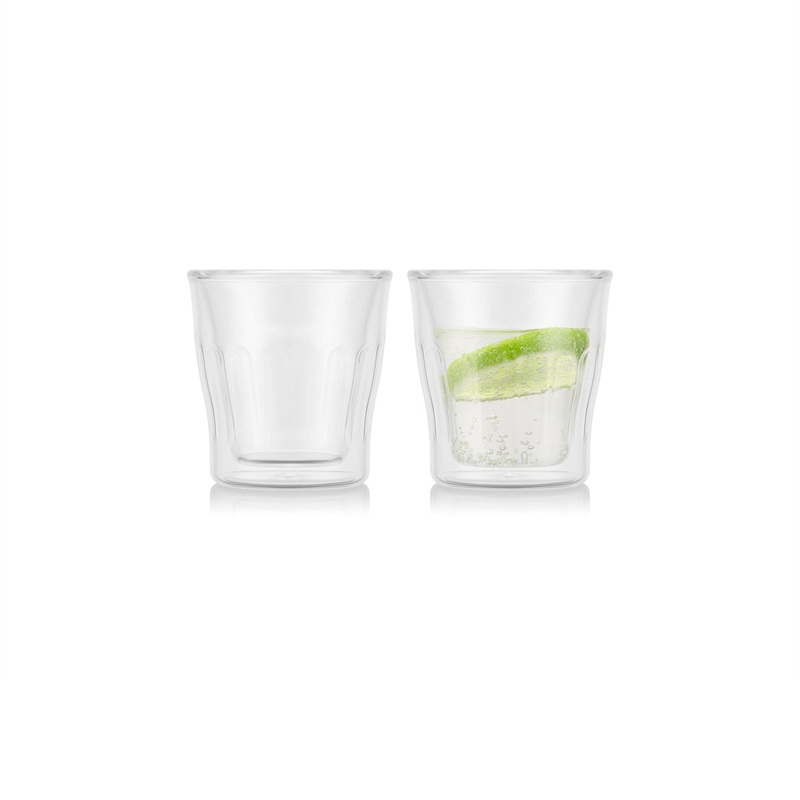 Bodum Copenhagen Double Wall Glass 90ml (Set of 2)