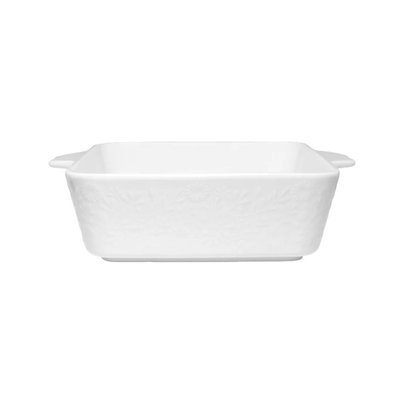 Maxwell & Williams Blooms Square Baker White 19cm