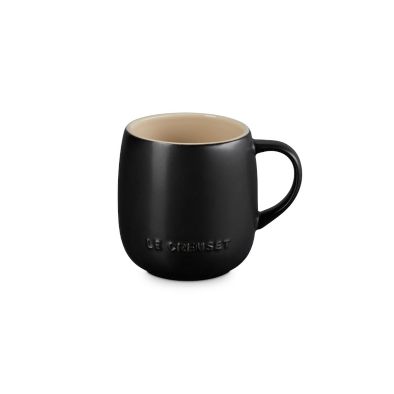 Le Creuset Stoneware U Mug Satin Black 380ml