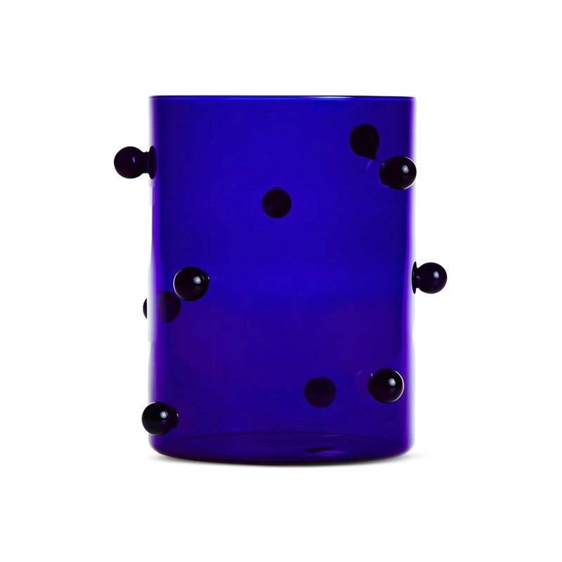 Maison Balzac Pomponette Vase Indigo 20cm