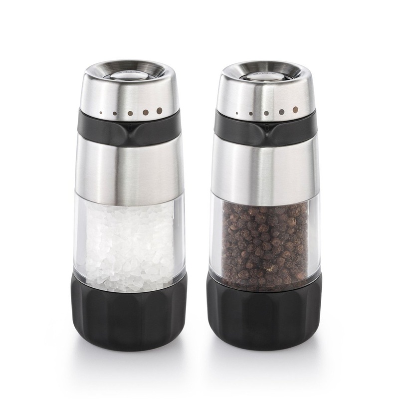 OXO Good Grips Accent Mess Free Salt & Pepper Grinder Set