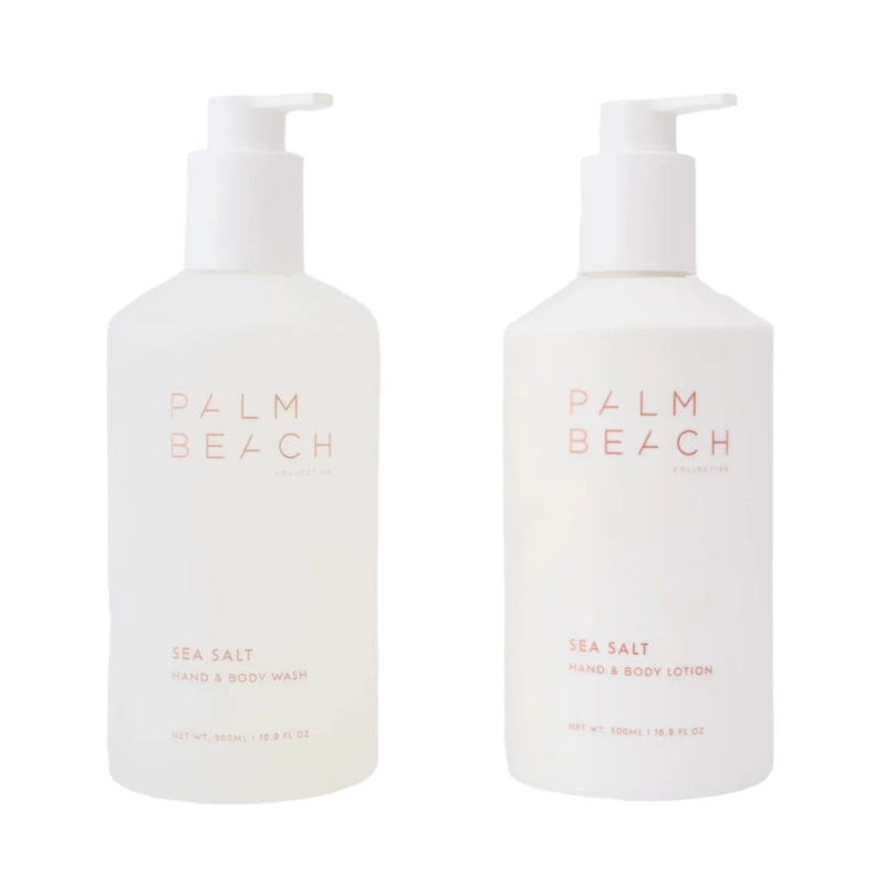 Palm Beach Collection Sea Salt Hand & Body Wash + Lotion Pack