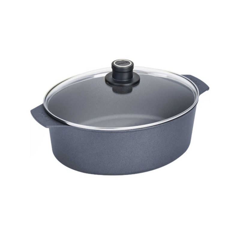 Woll Diamond Lite Induction Oval Roaster with Lid 31cm (6L)