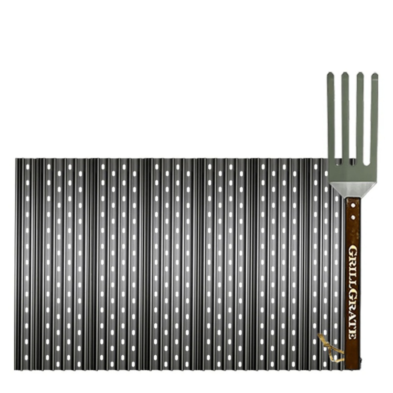 Grillgrate Replacement GrillGrate Set for Crown Verity 36-Inch Mobile (Custom Cut) CC20.875-24-6G