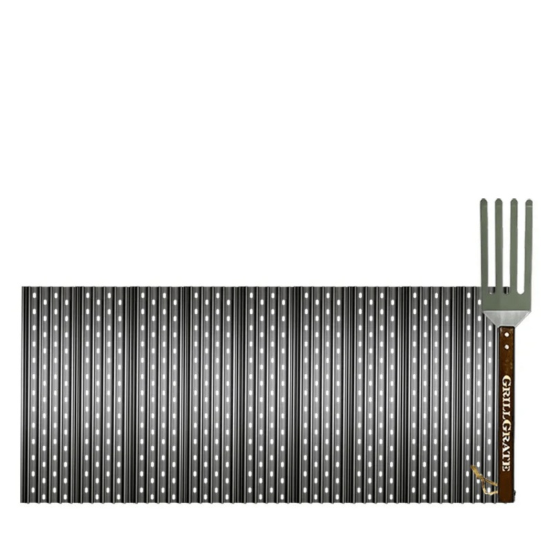 Grillgrate Replacement GrillGrate Set for Crown Verity 48-Inch Mobile (Custom Cut) CC20.875-24-9