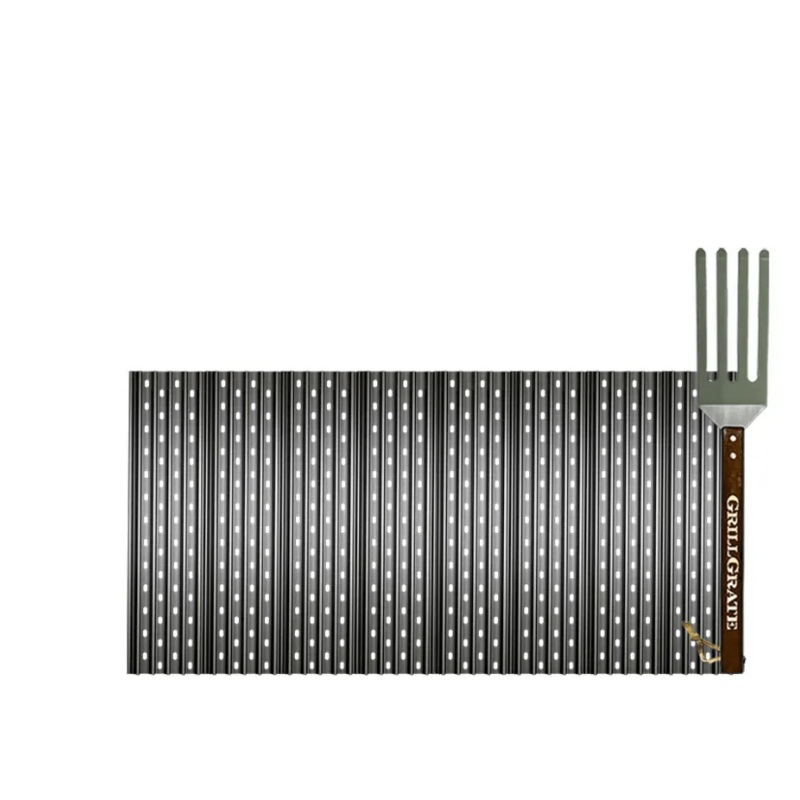 Grillgrate Replacement GrillGrate Set for Crown Verity Infinite Series 48 Dual Dome (Custom Cut) CC20.875-24-8