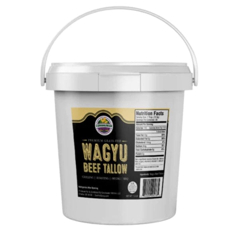 Cornhusker Kitchen Premium Rendered Wagyu Beef Tallow Tub (1.5lb)