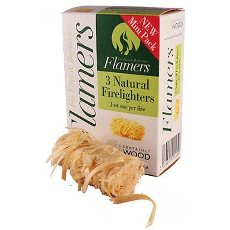 Flamers Natural Fire Starter (3 Pack)