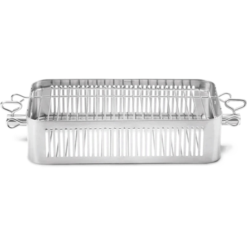 Napoleon Adjustable Stainless Steel Rotisserie Basket 57013
