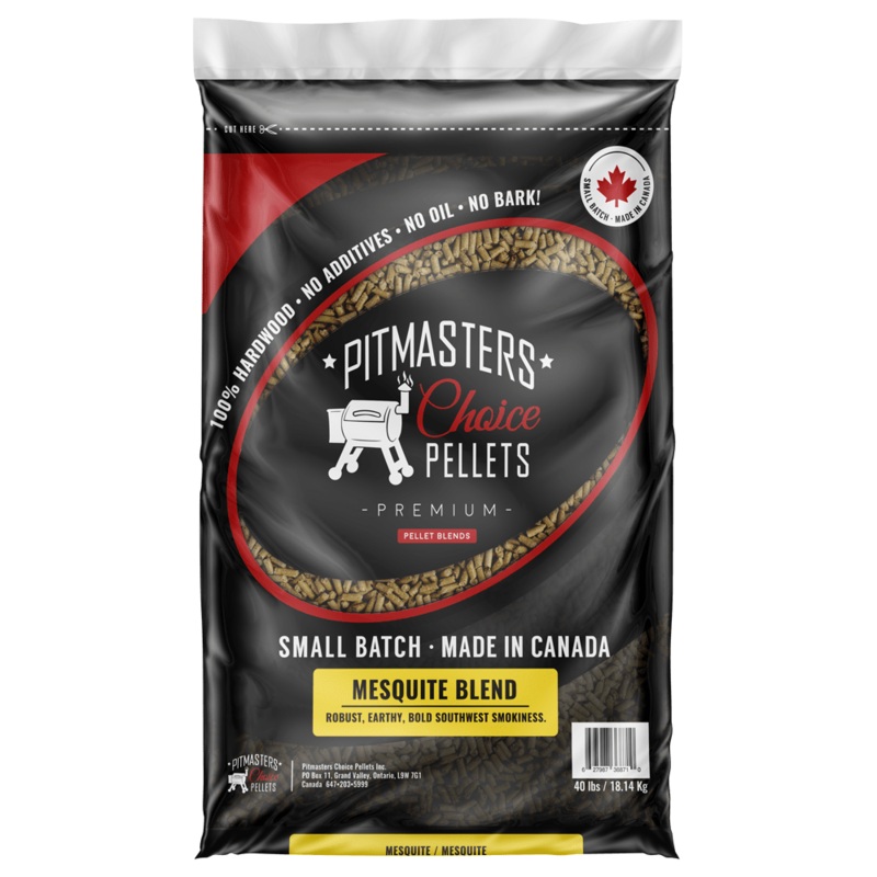 Pitmasters Choice Pellets Mesquite 40lbs PCP-MESQ