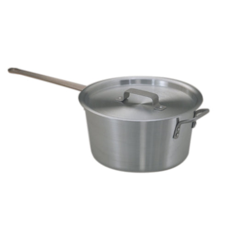 Culinary Essentials 859188 Aluminum Tapered Sauce Pan, 4.5 qt.