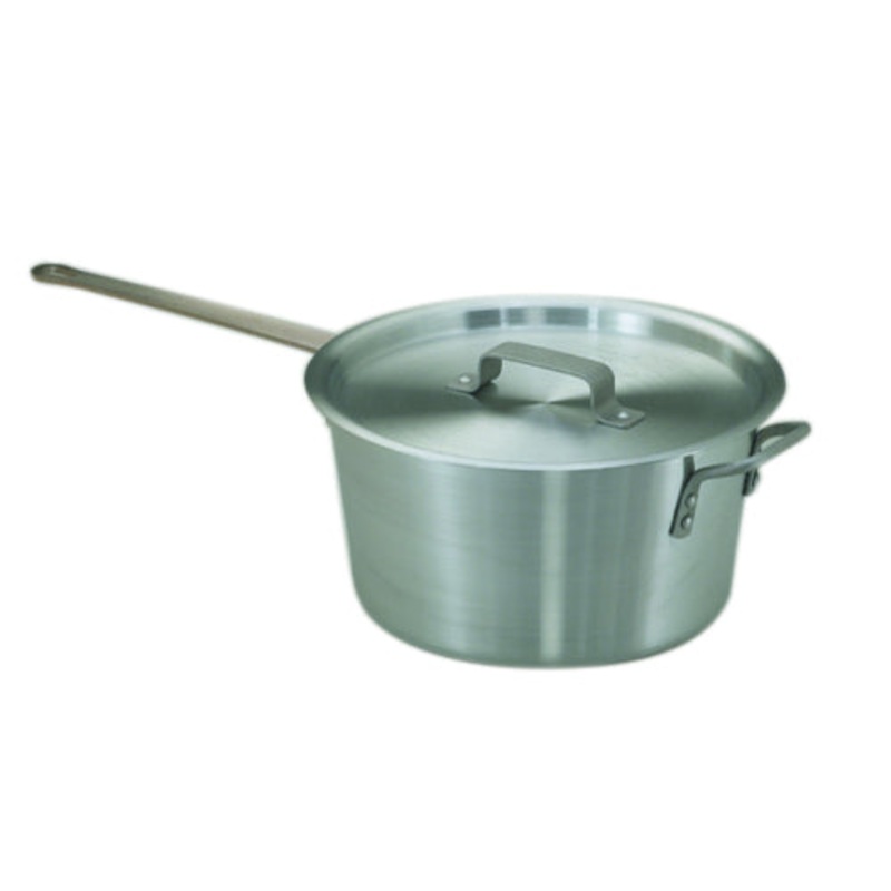 Culinary Essentials 859190 Aluminum Tapered Sauce Pan, 8.5 qt.