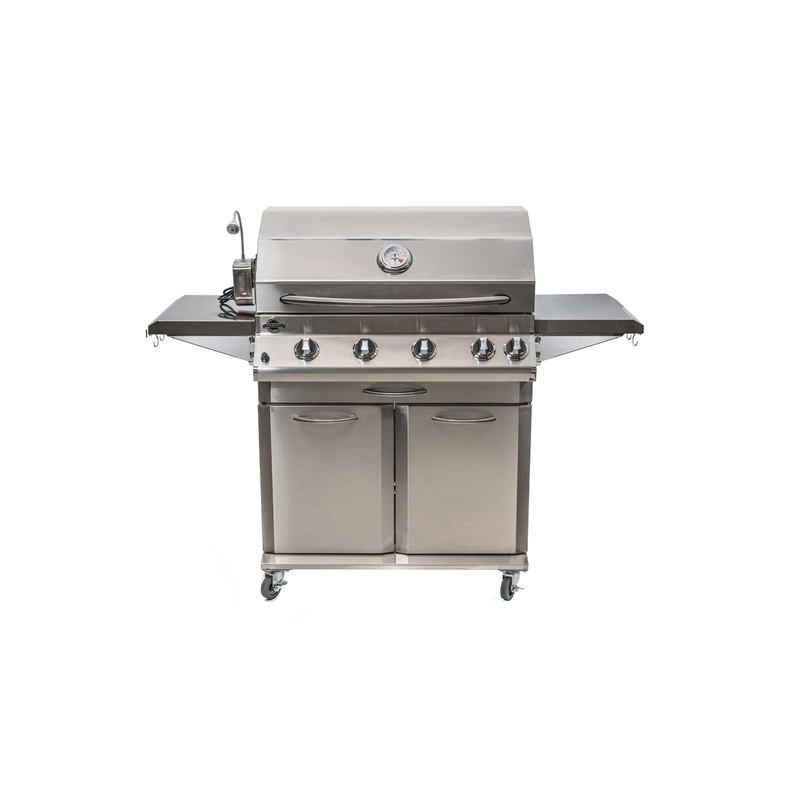 Jackson Grills LUX 700 4-Burner Stainless Steel BBQ Grill with Cart