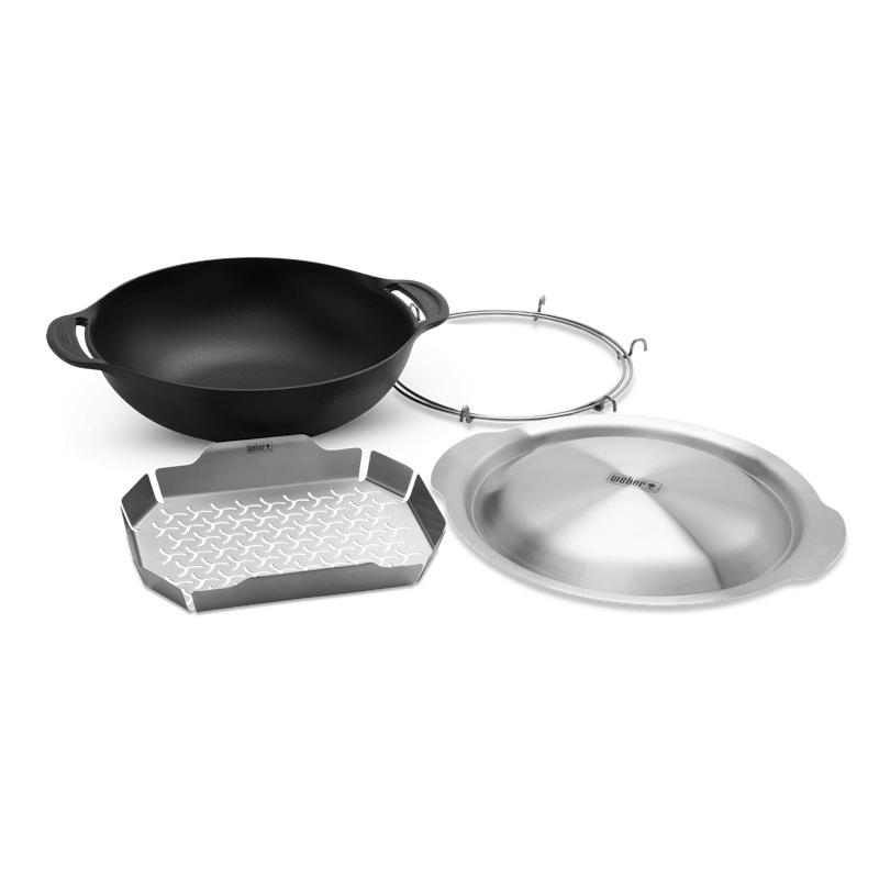 Weber Crafted Wok & Steamer 7606