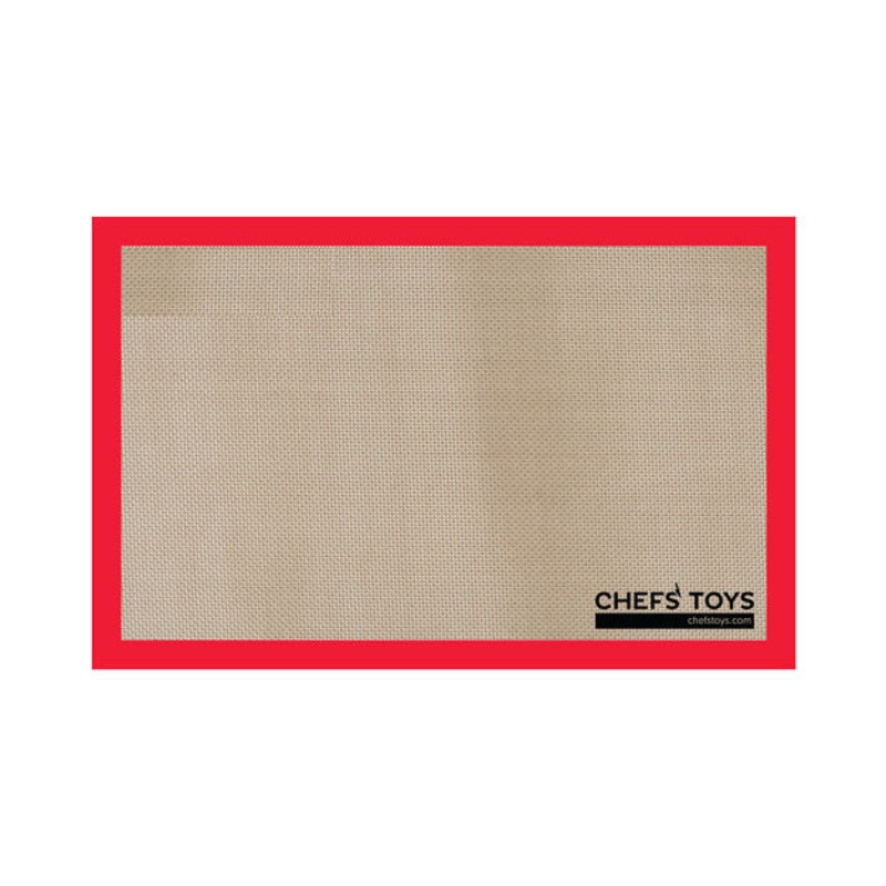 Chefs' Toys Silicone Baking Mat, Non-Stick, Full Size, 16.5" x 24.5"