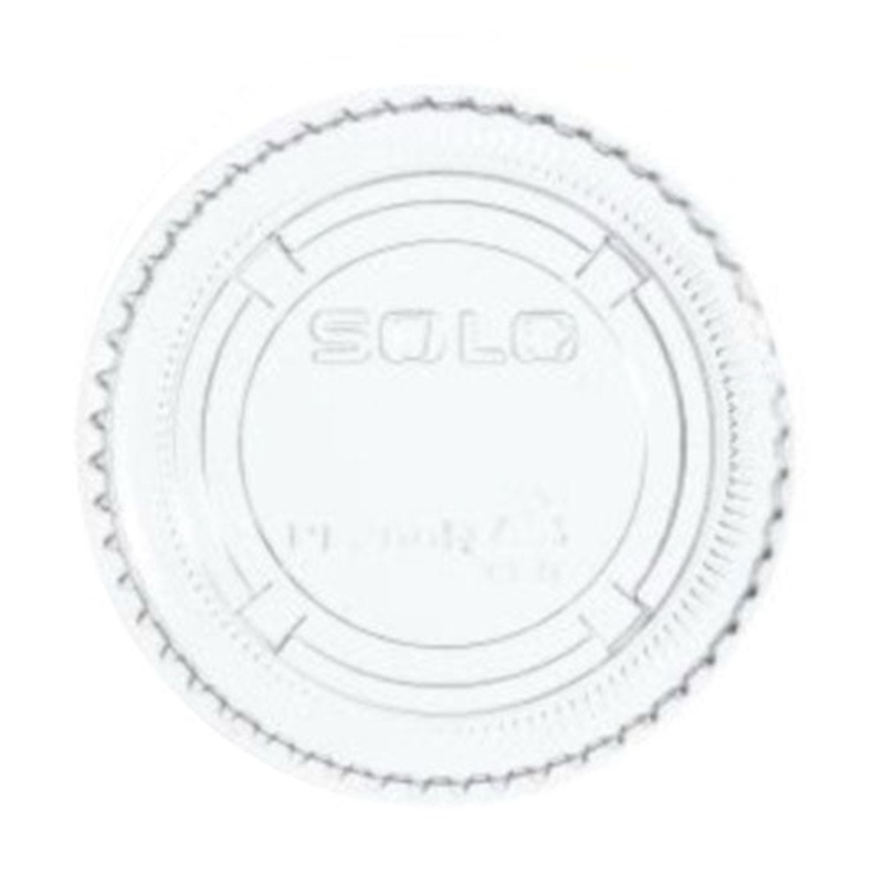 Clear Dart Lid for 2 oz. Portion Cup, Sleeve of 125