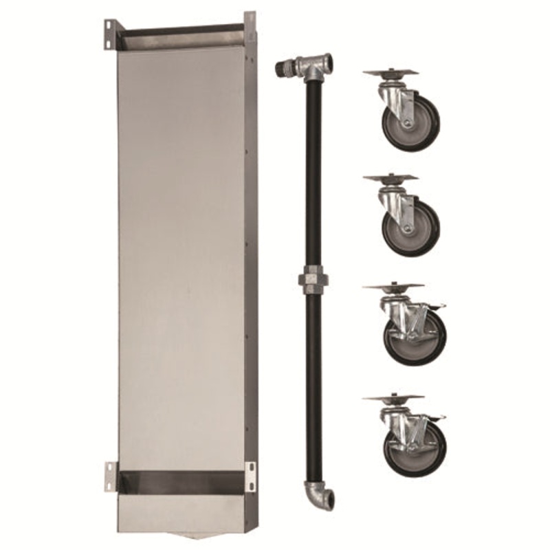 Kintera KSK-C Double Deck Stacking Kit w/ Casters and Interconnecting Plumbing