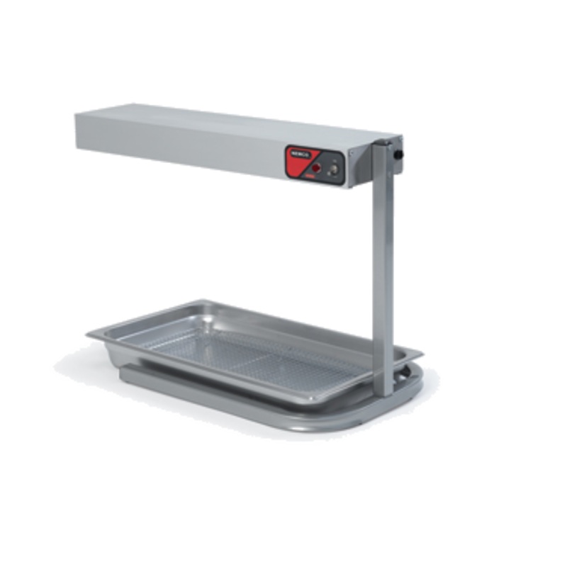 Nemco 6152-24 24" Portable Infrared French Fry Warmer / Dump Station
