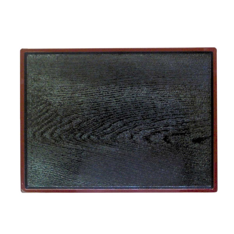 Thunder Group PLA016 Obon Serving Tray, 15-1/2" x 11-1/2"