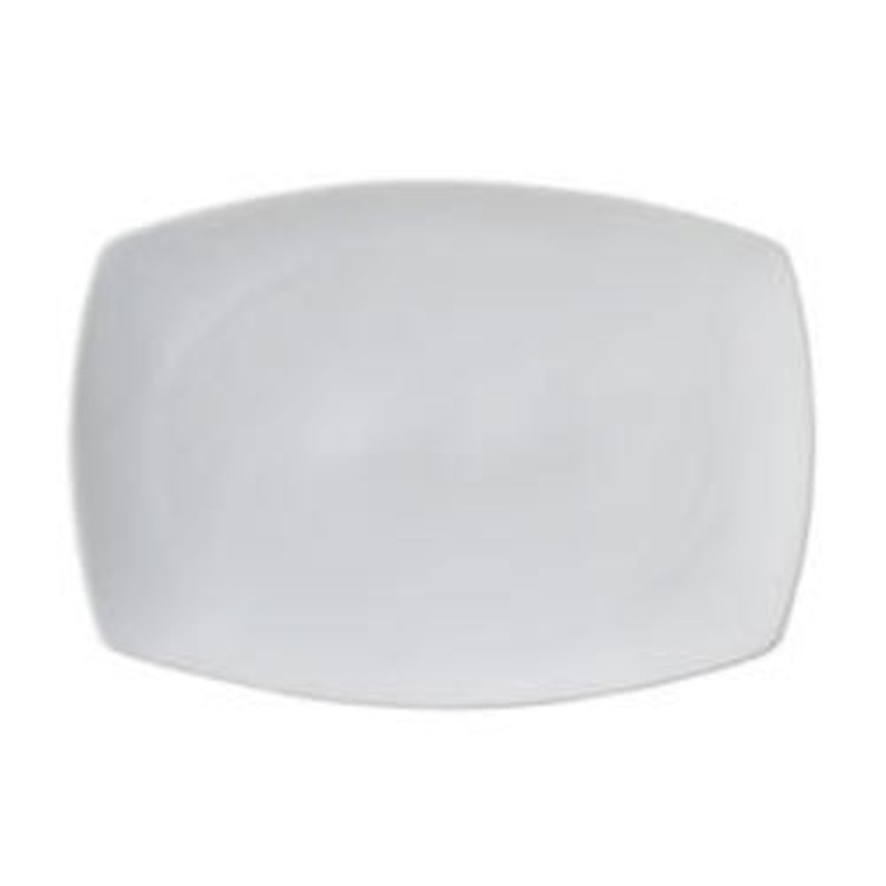 Vertex China AV-13 Ventana Coupe Rectangle Platter, 11-3/4" x 8-1/2", Pack of 4