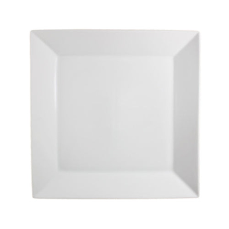 Vertex China AV-S16 Ventana Square Plate, 10-1/2", Pack of 3
