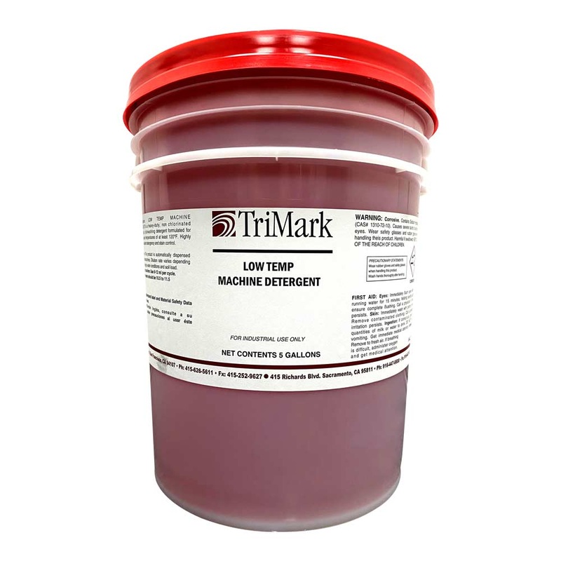 Detergent for Low Temperature Dishwashing Machine, 5 gal.