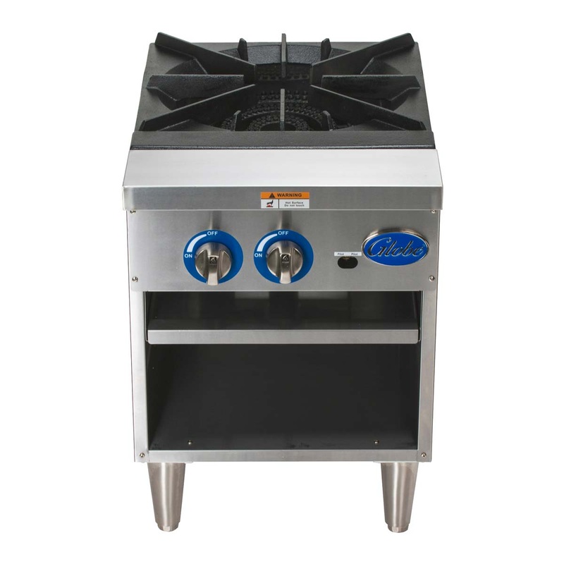 Globe GSP18G Gas Stock Pot Range, 18"