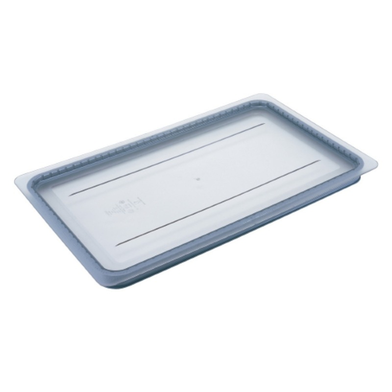 Cambro 10CWGL135 Camwear Full Size GripLid, Clear