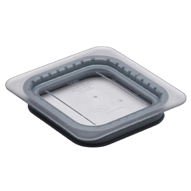 Cambro 60CWGL135 Camwear 1/6 Size GripLid, Clear
