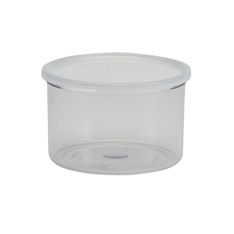Cambro CCP15152 Crock w/ Lid, Clear, 1.5 qt.