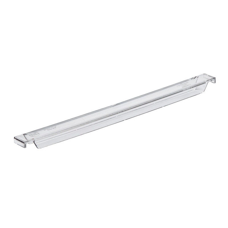 Cambro DIV12135 Divider Bar, Clear, 12-3/4"