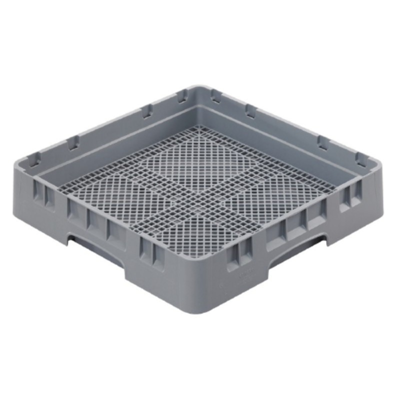 Cambro FR258L40 Full Size Open Flatware Rack, Soft Gray